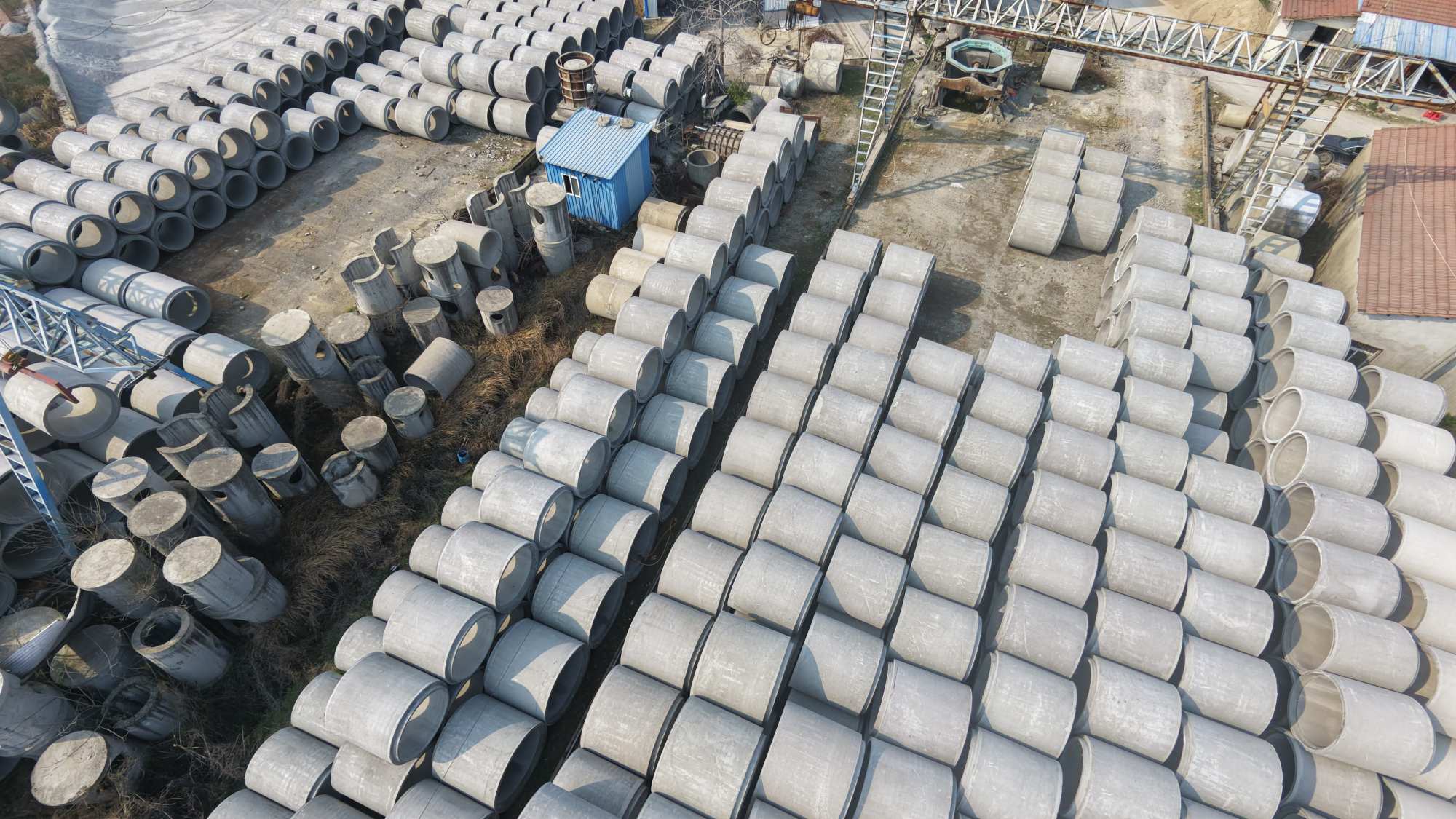 武汉水泥管生产车间